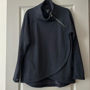 Athleta Cozy Karma Asymmetrical sweatshirt